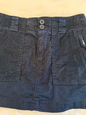 Abercrombie Navy Casual Utility Skort